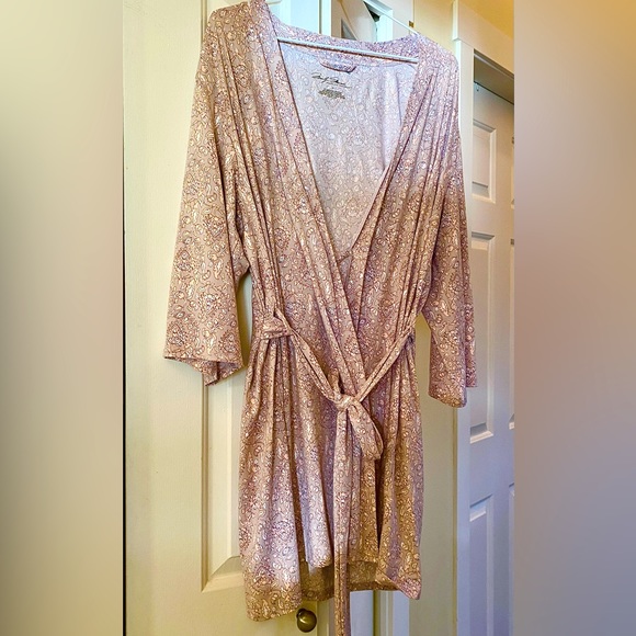 Duster/kimono & matching shorts set - Picture 2 of 6